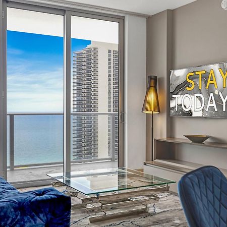 Hyde House - Luxury Waterfront 2Br 2Ba Apartment Suite With Direct Ocean View, Roof Top Pool, Resort Amenities Hollywood Kültér fotó