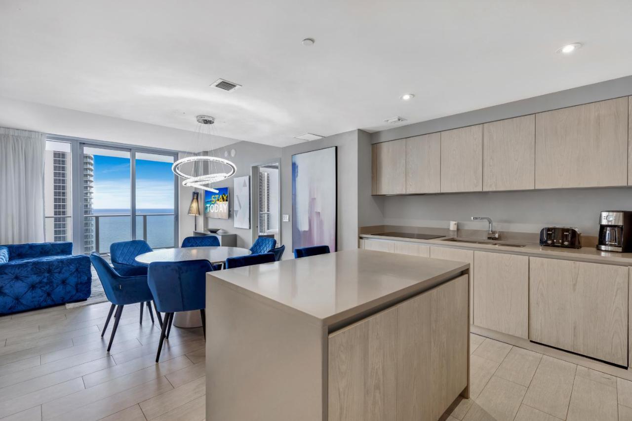 Hyde House - Luxury Waterfront 2Br 2Ba Apartment Suite With Direct Ocean View, Roof Top Pool, Resort Amenities Hollywood Kültér fotó