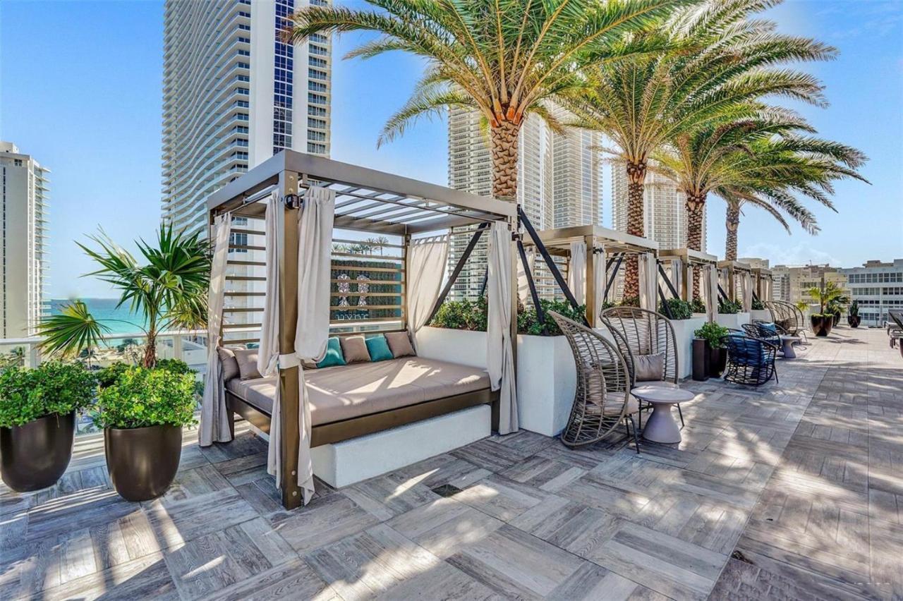 Hyde House - Luxury Waterfront 2Br 2Ba Apartment Suite With Direct Ocean View, Roof Top Pool, Resort Amenities Hollywood Kültér fotó