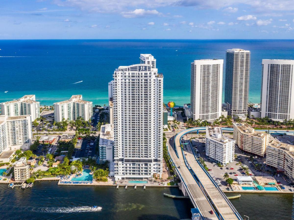 Hyde House - Luxury Waterfront 2Br 2Ba Apartment Suite With Direct Ocean View, Roof Top Pool, Resort Amenities Hollywood Kültér fotó