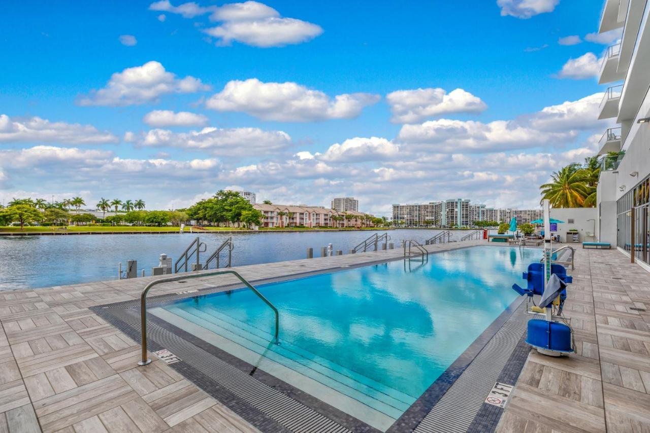 Hyde House - Luxury Waterfront 2Br 2Ba Apartment Suite With Direct Ocean View, Roof Top Pool, Resort Amenities Hollywood Kültér fotó