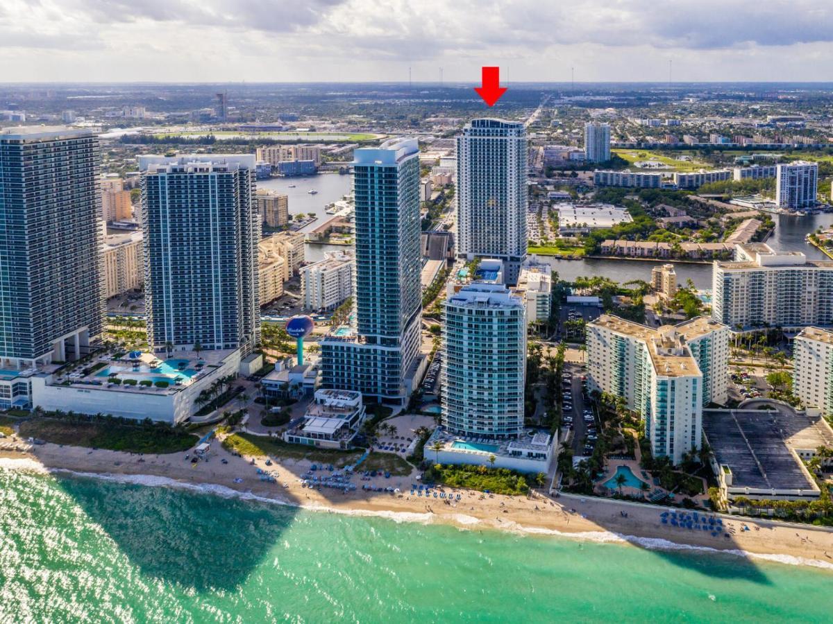 Hyde House - Luxury Waterfront 2Br 2Ba Apartment Suite With Direct Ocean View, Roof Top Pool, Resort Amenities Hollywood Kültér fotó