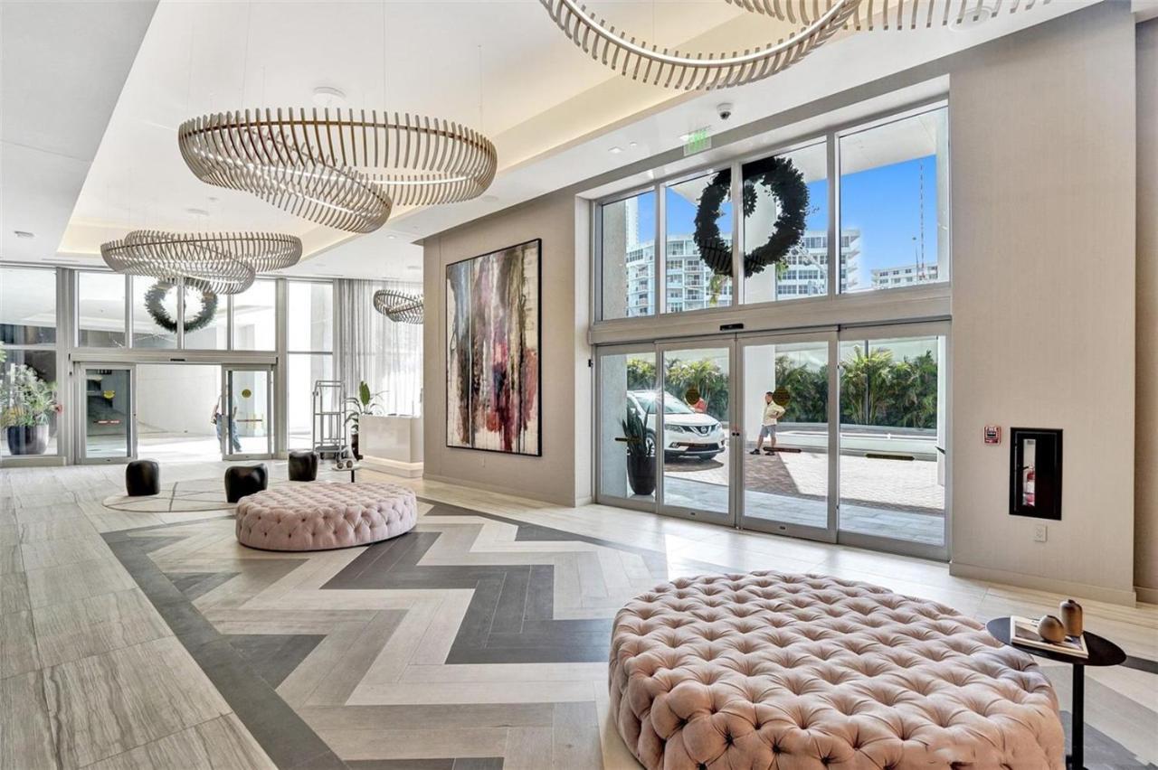 Hyde House - Luxury Waterfront 2Br 2Ba Apartment Suite With Direct Ocean View, Roof Top Pool, Resort Amenities Hollywood Kültér fotó