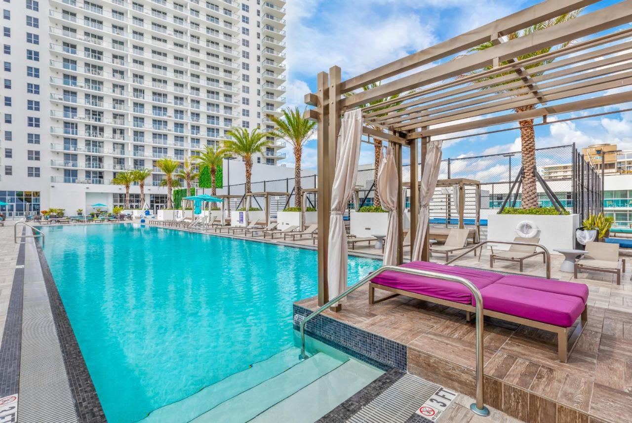 Hyde House - Luxury Waterfront 2Br 2Ba Apartment Suite With Direct Ocean View, Roof Top Pool, Resort Amenities Hollywood Kültér fotó