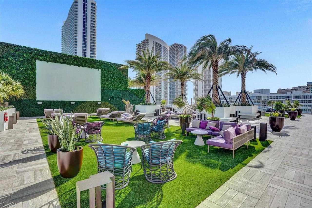 Hyde House - Luxury Waterfront 2Br 2Ba Apartment Suite With Direct Ocean View, Roof Top Pool, Resort Amenities Hollywood Kültér fotó