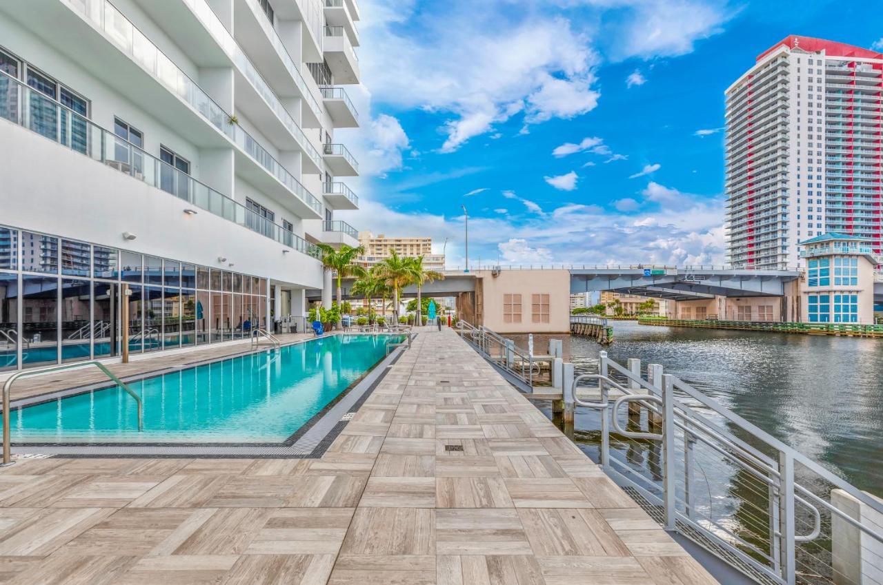 Hyde House - Luxury Waterfront 2Br 2Ba Apartment Suite With Direct Ocean View, Roof Top Pool, Resort Amenities Hollywood Kültér fotó