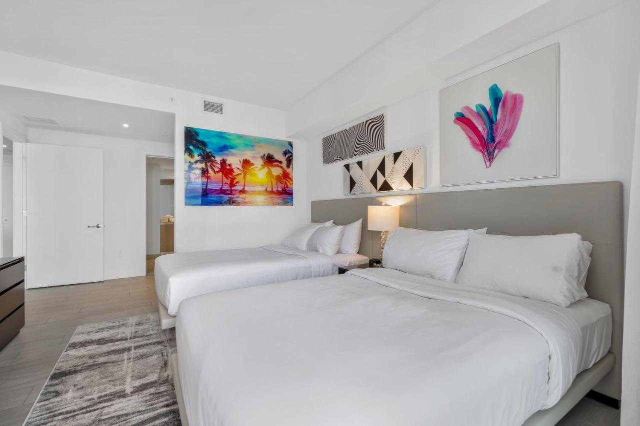 Hyde House - Luxury Waterfront 2Br 2Ba Apartment Suite With Direct Ocean View, Roof Top Pool, Resort Amenities Hollywood Kültér fotó
