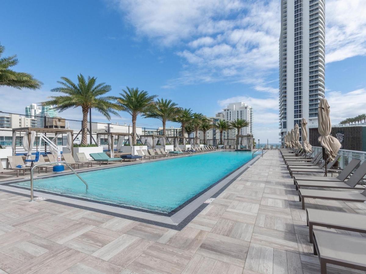 Hyde House - Luxury Waterfront 2Br 2Ba Apartment Suite With Direct Ocean View, Roof Top Pool, Resort Amenities Hollywood Kültér fotó