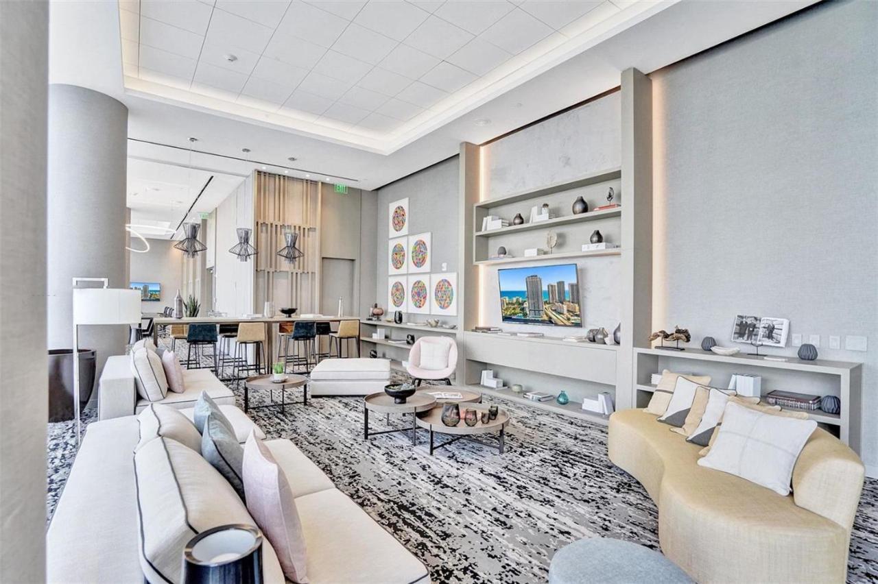Hyde House - Luxury Waterfront 2Br 2Ba Apartment Suite With Direct Ocean View, Roof Top Pool, Resort Amenities Hollywood Kültér fotó