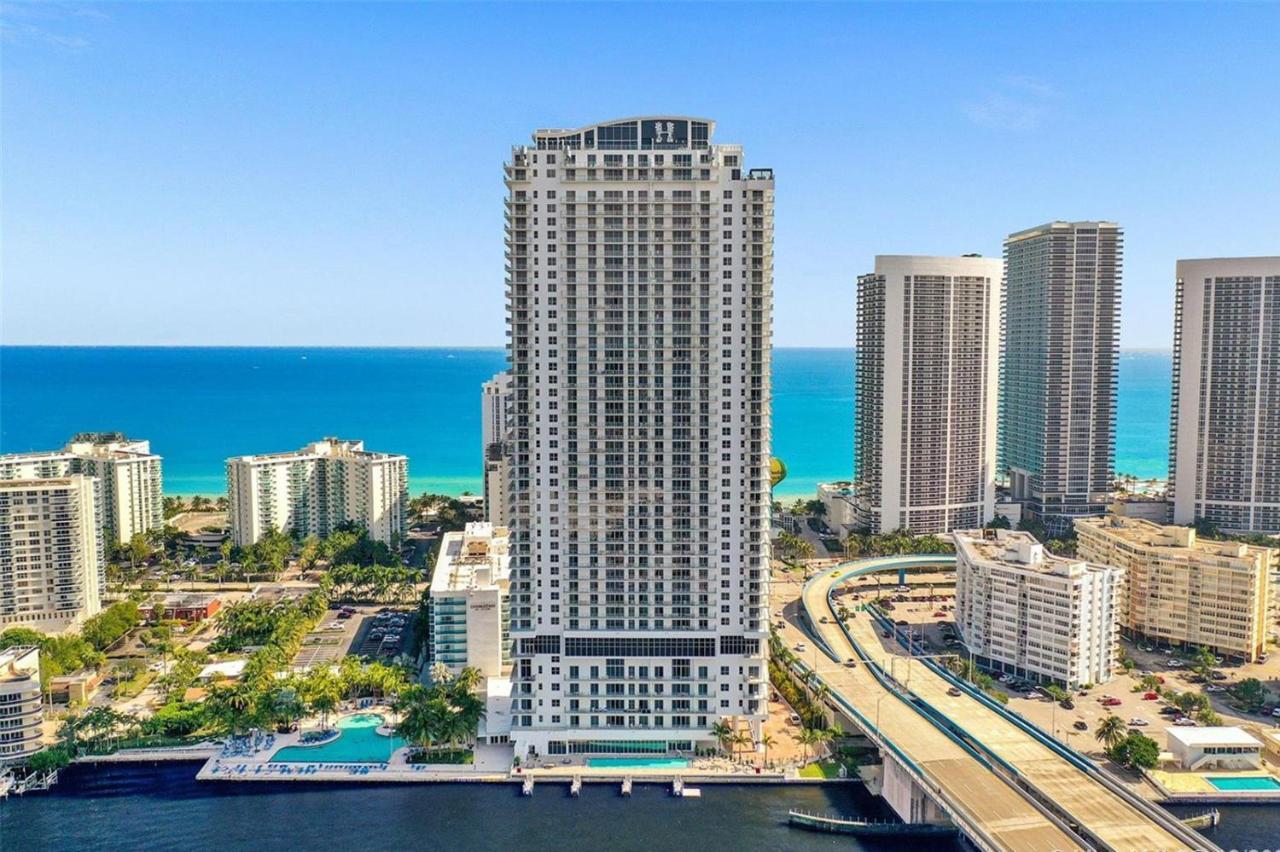 Hyde House - Luxury Waterfront 2Br 2Ba Apartment Suite With Direct Ocean View, Roof Top Pool, Resort Amenities Hollywood Kültér fotó