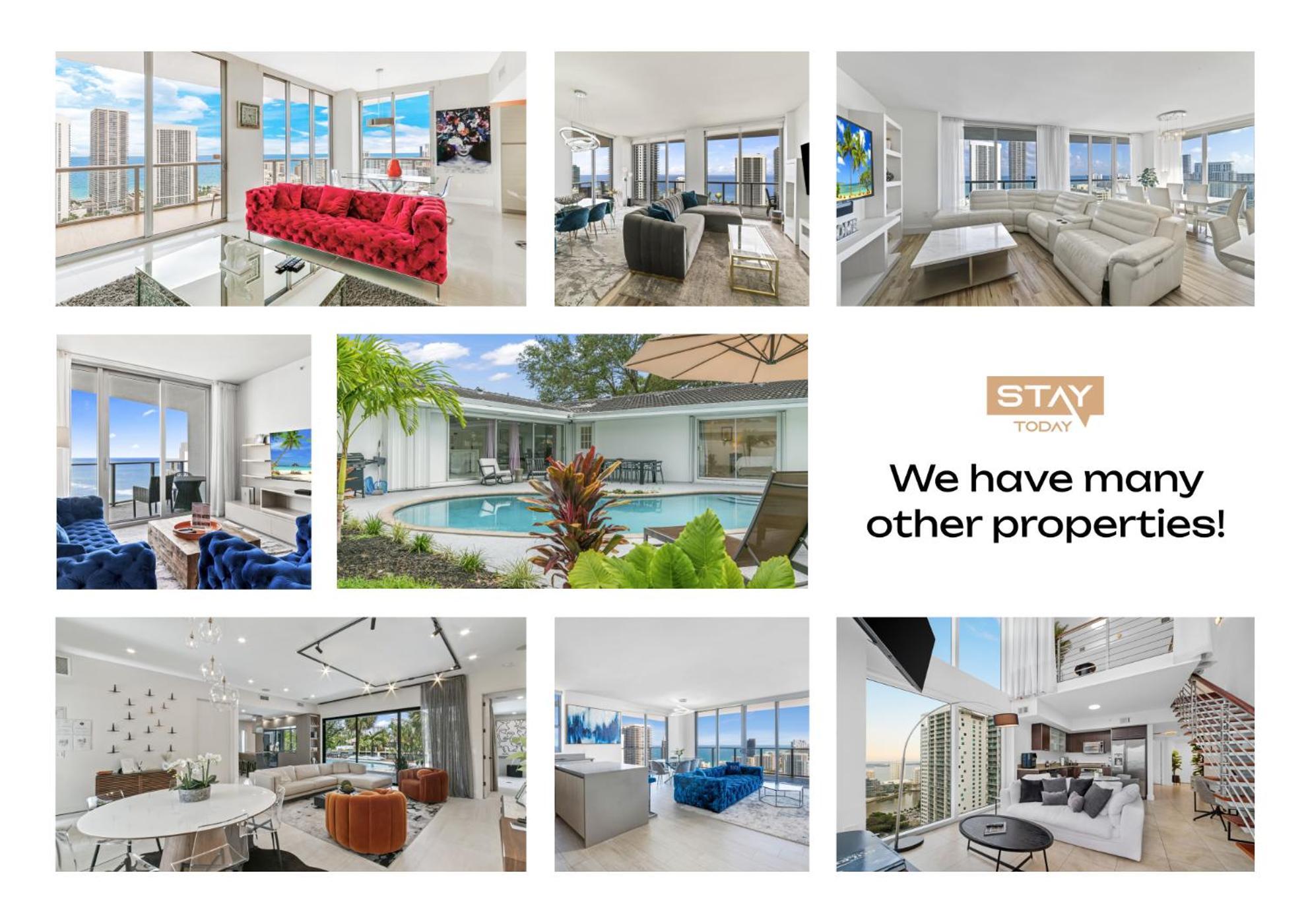 Hyde House - Luxury Waterfront 2Br 2Ba Apartment Suite With Direct Ocean View, Roof Top Pool, Resort Amenities Hollywood Kültér fotó