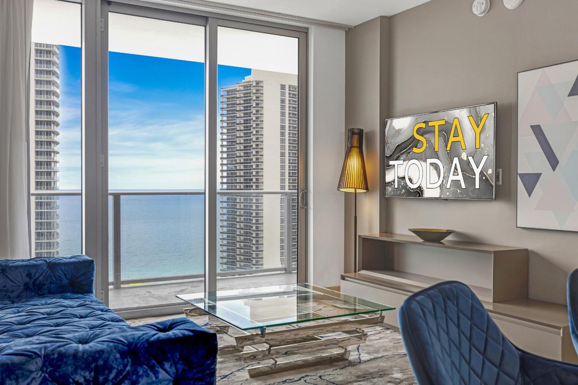 Hyde House - Luxury Waterfront 2Br 2Ba Apartment Suite With Direct Ocean View, Roof Top Pool, Resort Amenities Hollywood Kültér fotó